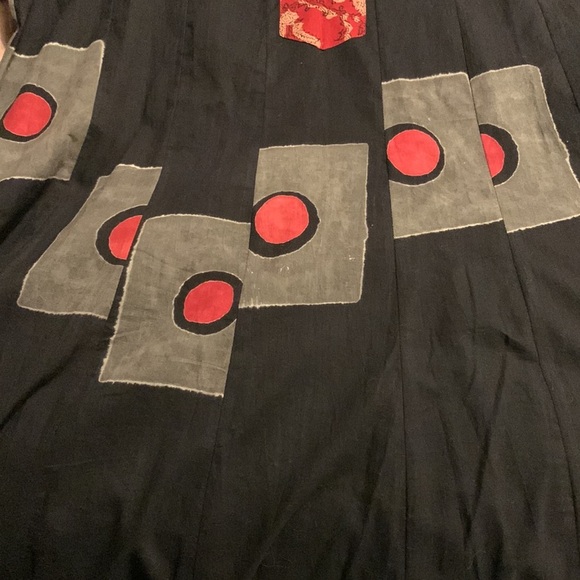 NEW BLU NOMAD BLOCK PRINT Maxi Dress - Picture 5 of 11